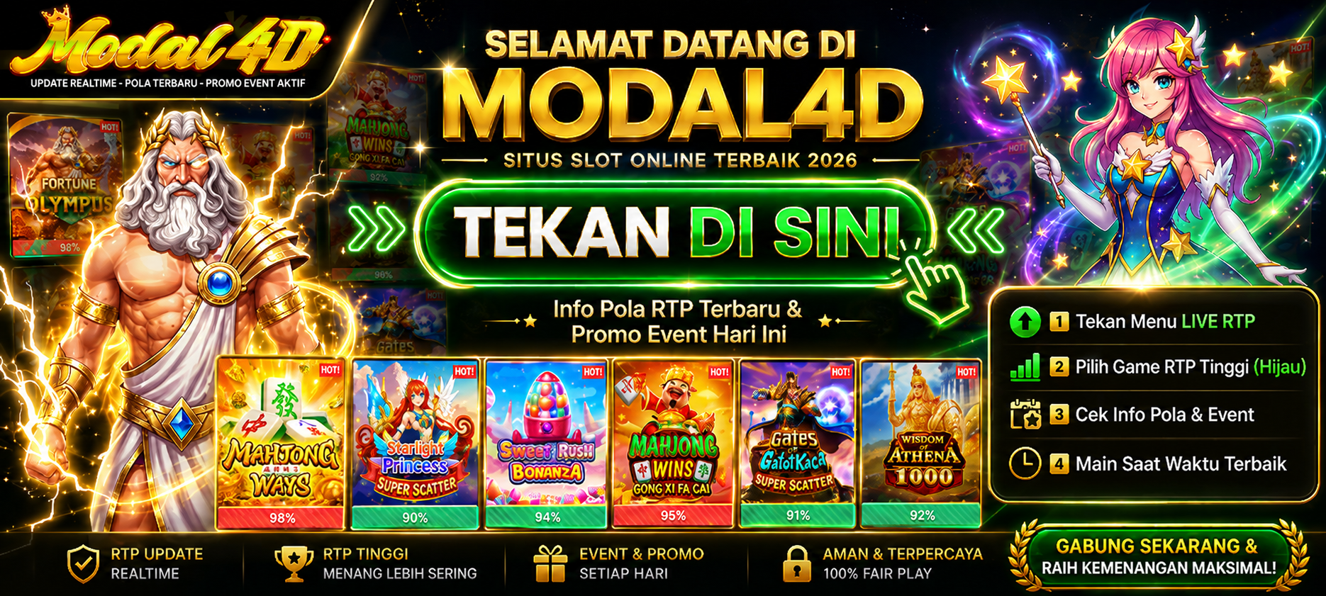RTP TERBARU